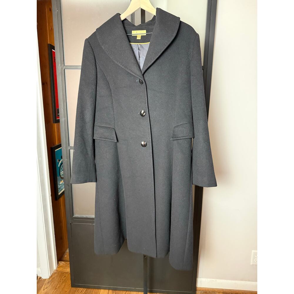 Katherine Kelly 100% Cashmere Coat Size 16